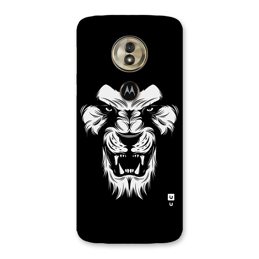 Fierce Lion Digital Art Back Case for Moto G6 Play