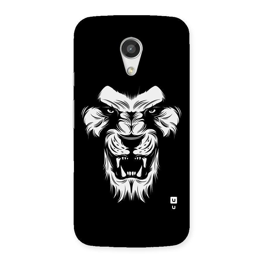 Fierce Lion Digital Art Back Case for Moto G 2nd Gen