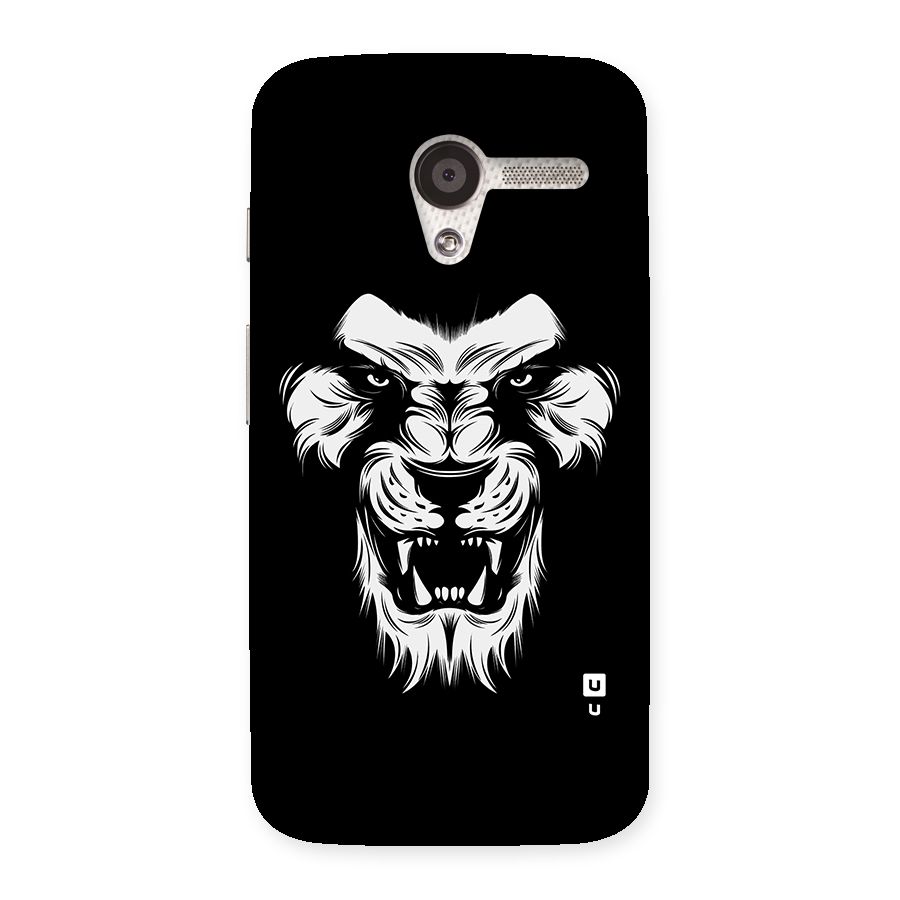 Fierce Lion Digital Art Back Case for Moto X