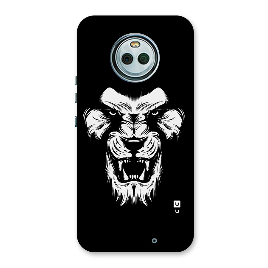 Fierce Lion Digital Art Back Case for Moto X4