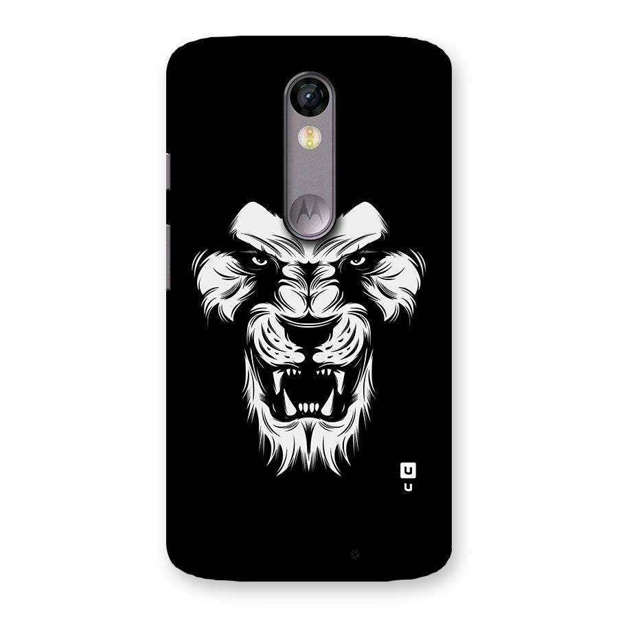 Fierce Lion Digital Art Back Case for Moto X Force