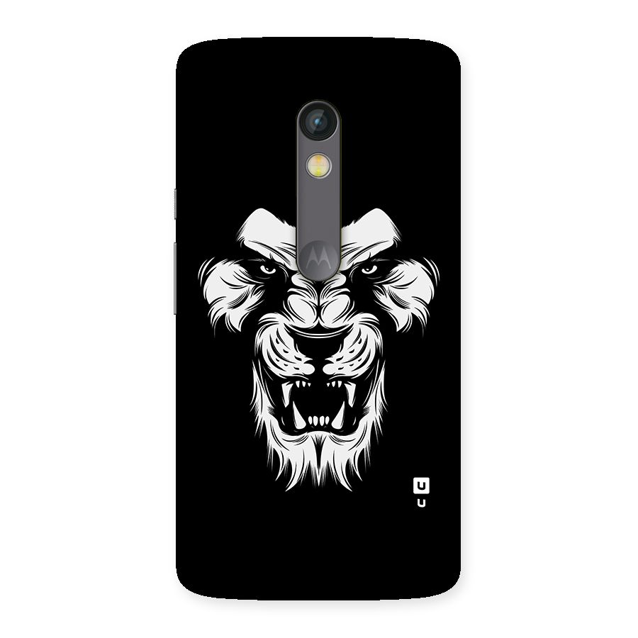 Fierce Lion Digital Art Back Case for Moto X Play
