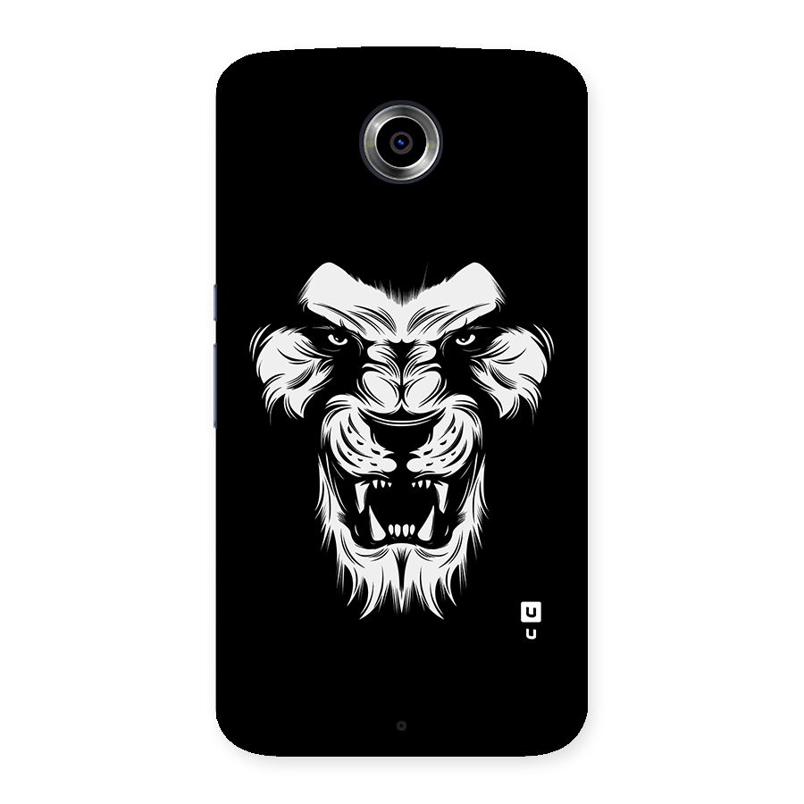Fierce Lion Digital Art Back Case for Nexsus 6