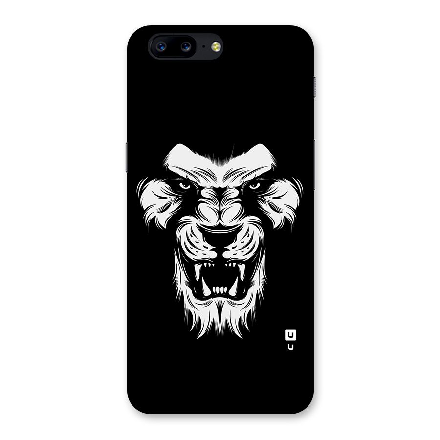 Fierce Lion Digital Art Back Case for OnePlus 5