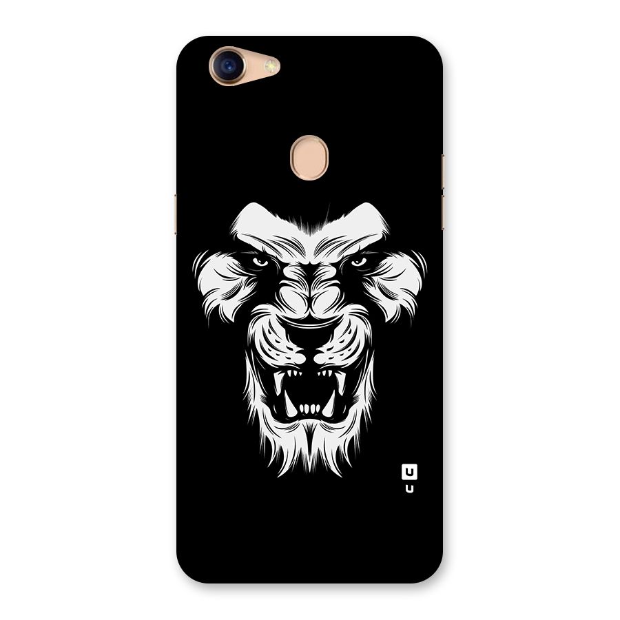 Fierce Lion Digital Art Back Case for Oppo F5 Youth
