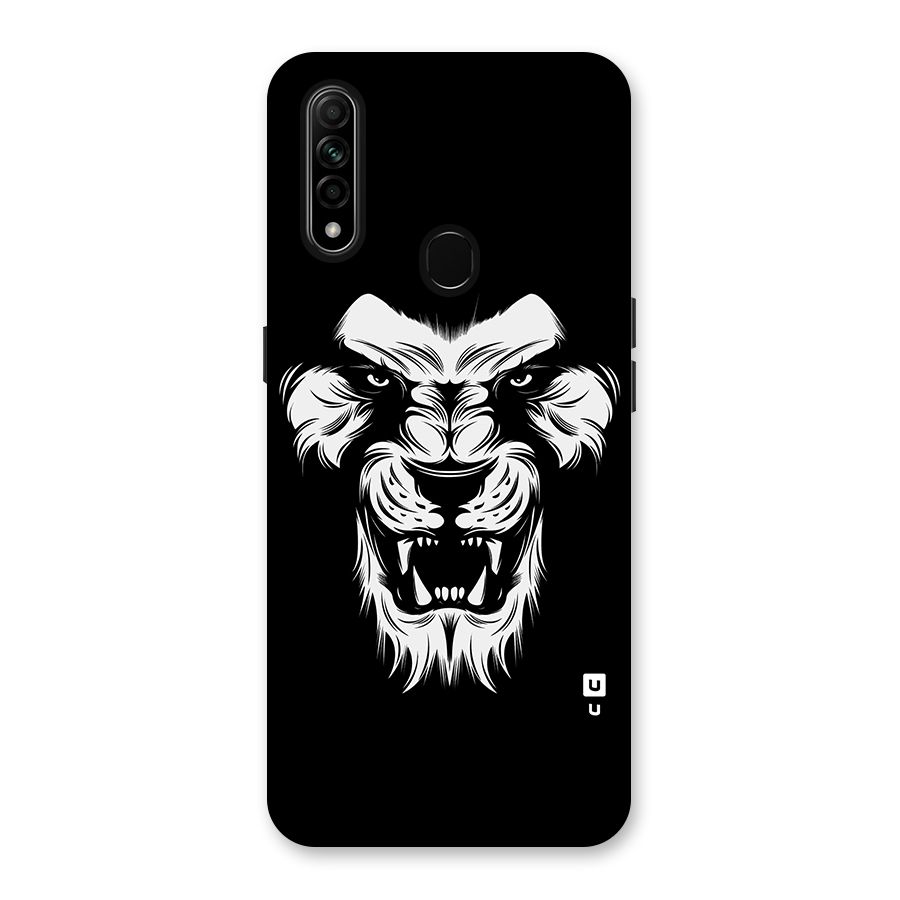 Fierce Lion Digital Art Back Case for Oppo A31