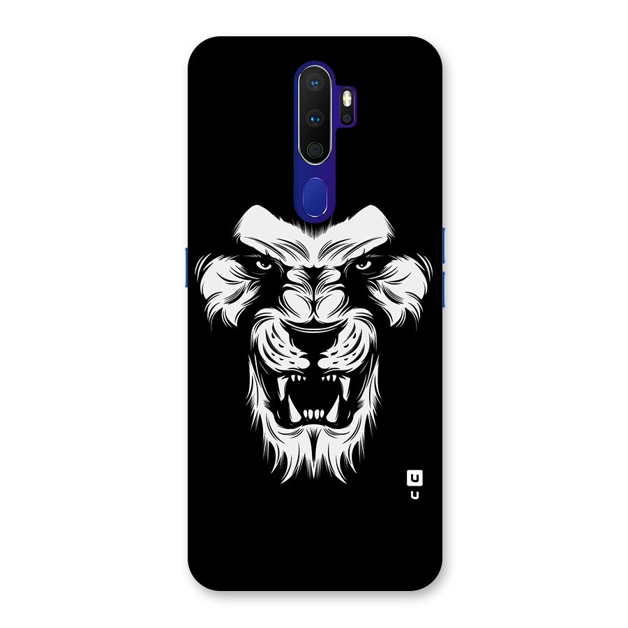 Fierce Lion Digital Art Back Case for Oppo A9 (2020)