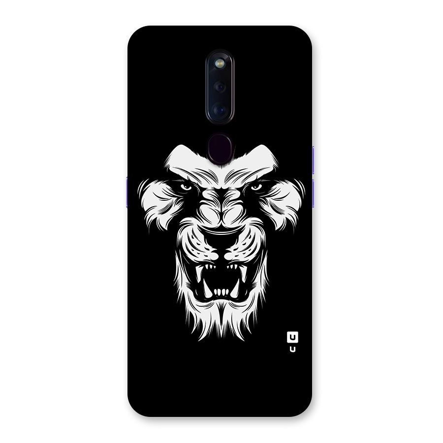 Fierce Lion Digital Art Back Case for Oppo F11 Pro