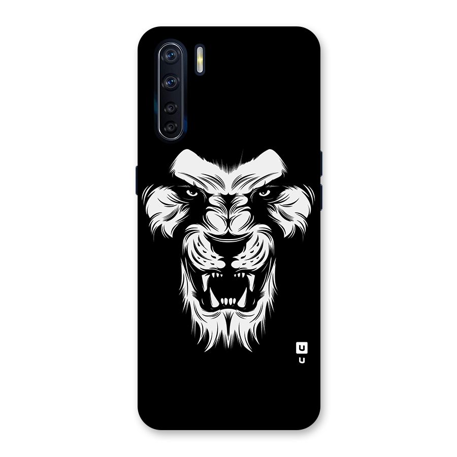 Fierce Lion Digital Art Back Case for Oppo F15