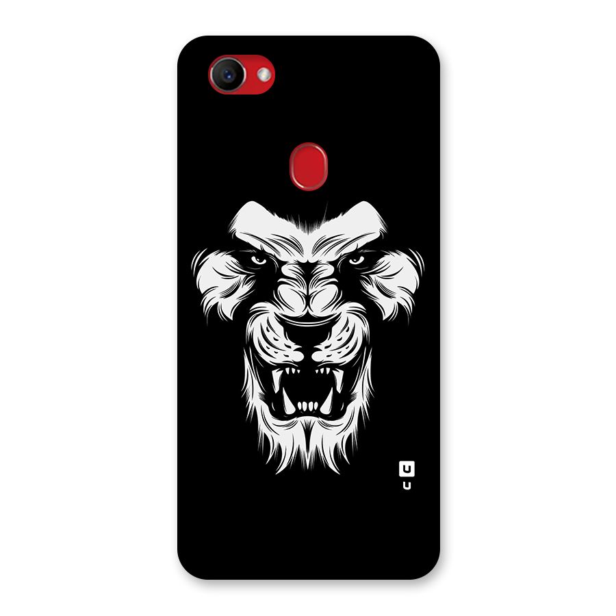 Fierce Lion Digital Art Back Case for Oppo F7