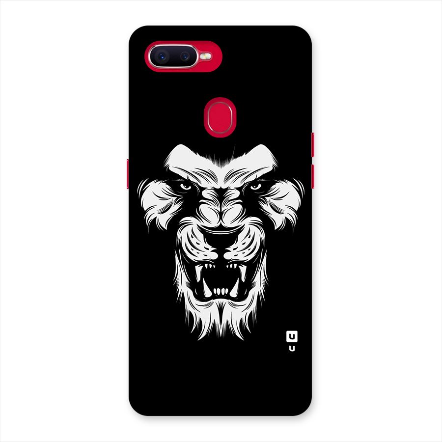 Fierce Lion Digital Art Back Case for Oppo F9 Pro