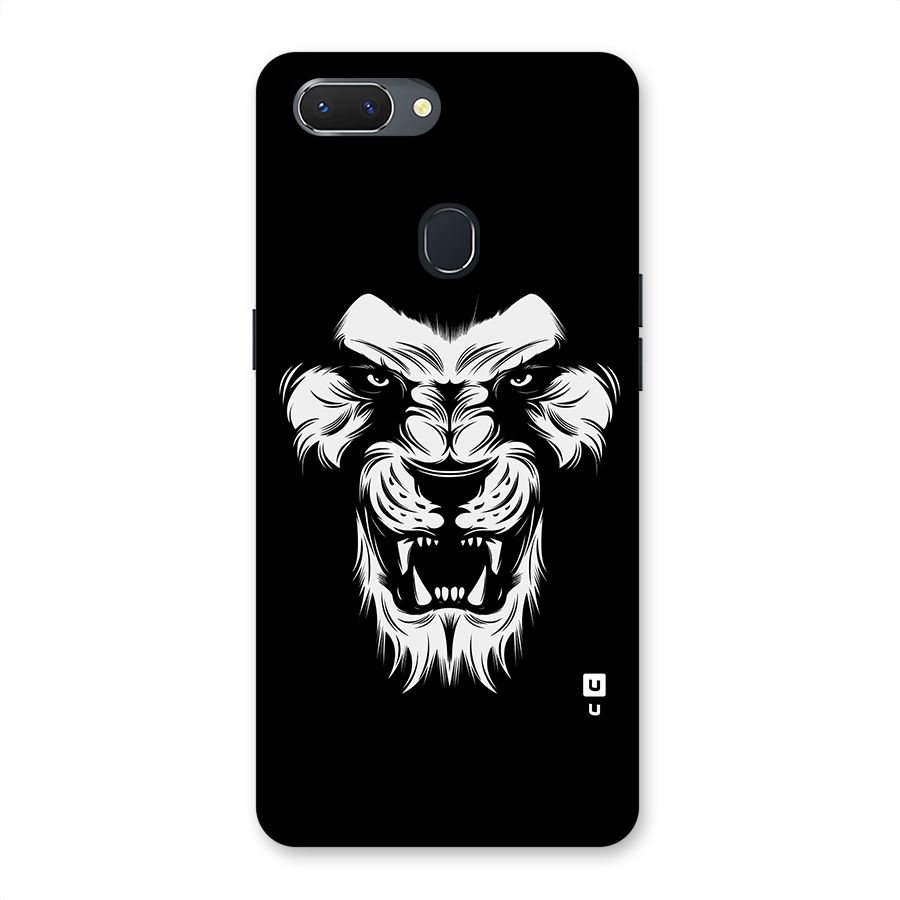 Fierce Lion Digital Art Back Case for Oppo Realme 2