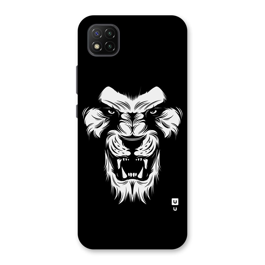 Fierce Lion Digital Art Back Case for Poco C3