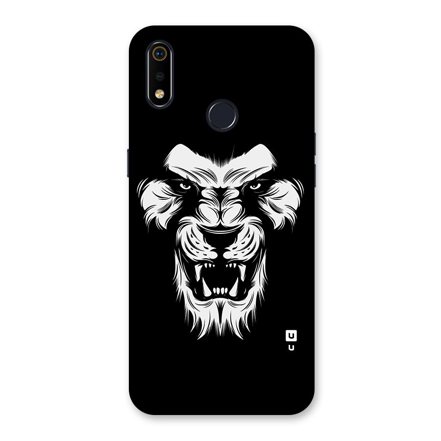 Fierce Lion Digital Art Back Case for Realme 3i