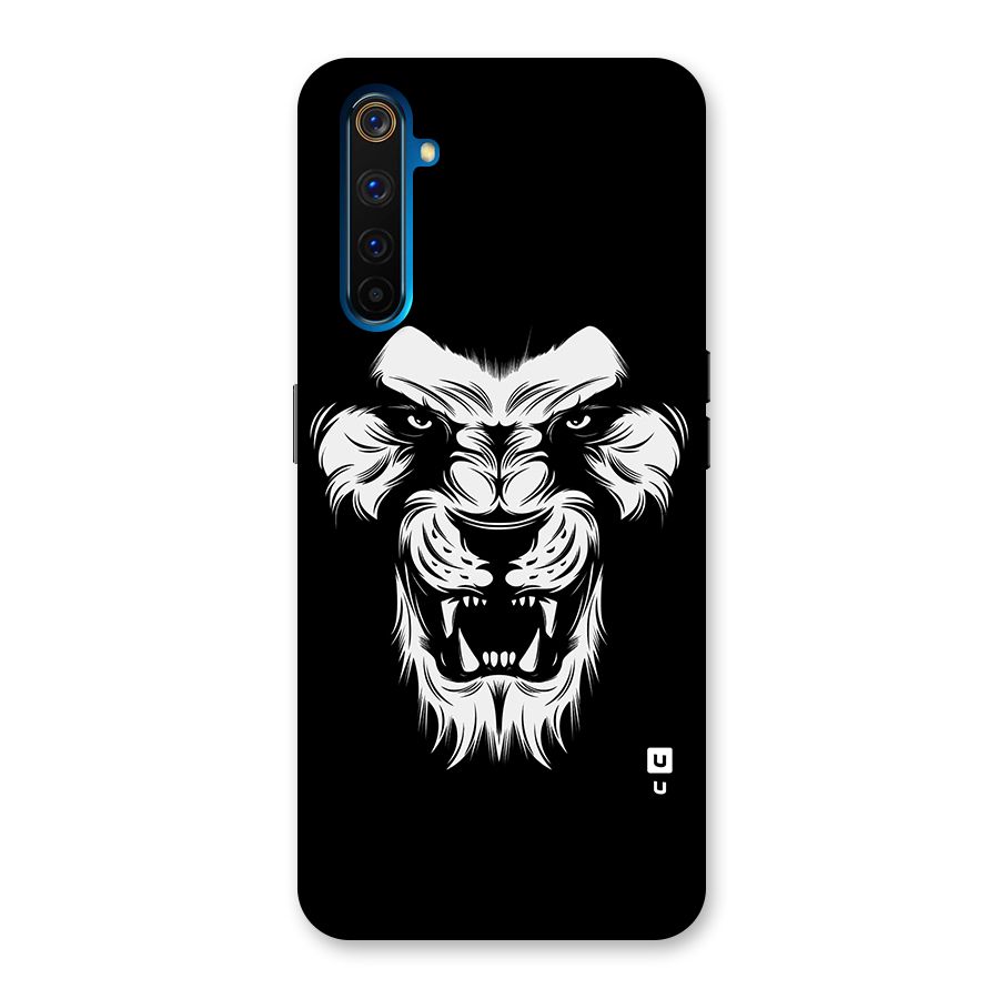 Fierce Lion Digital Art Back Case for Realme 6 Pro