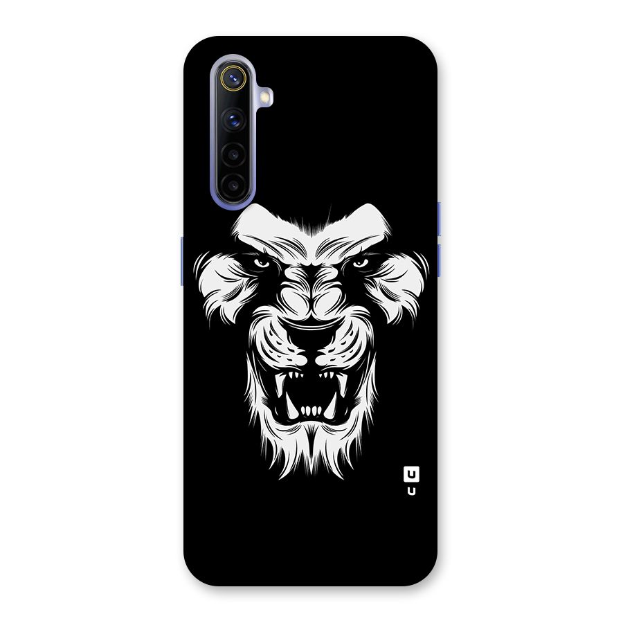Fierce Lion Digital Art Back Case for Realme 6i