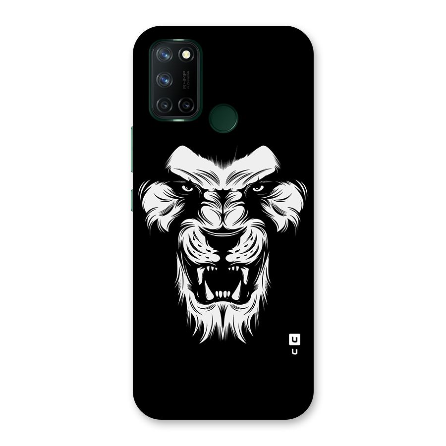 Fierce Lion Digital Art Back Case for Realme 7i