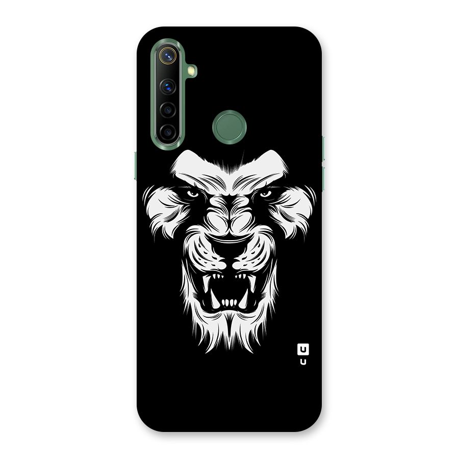 Fierce Lion Digital Art Back Case for Realme Narzo 10