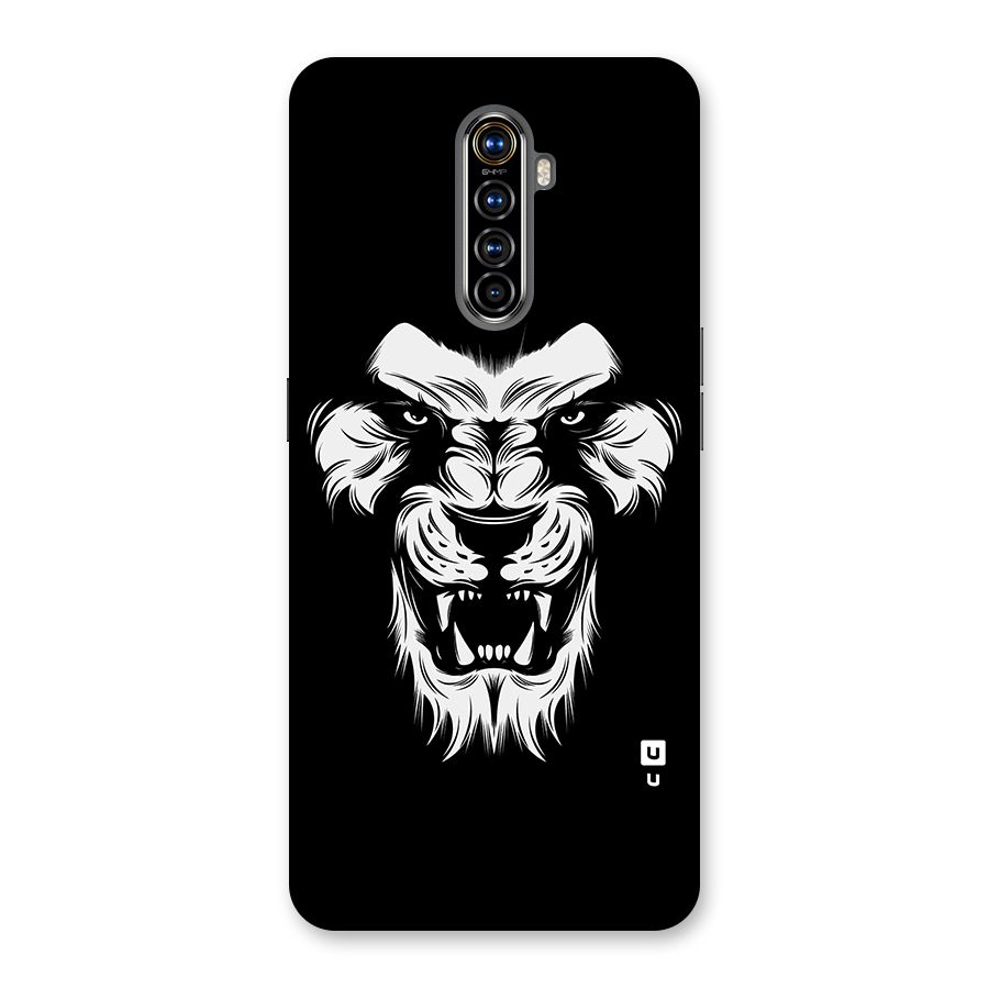 Fierce Lion Digital Art Back Case for Realme X2 Pro