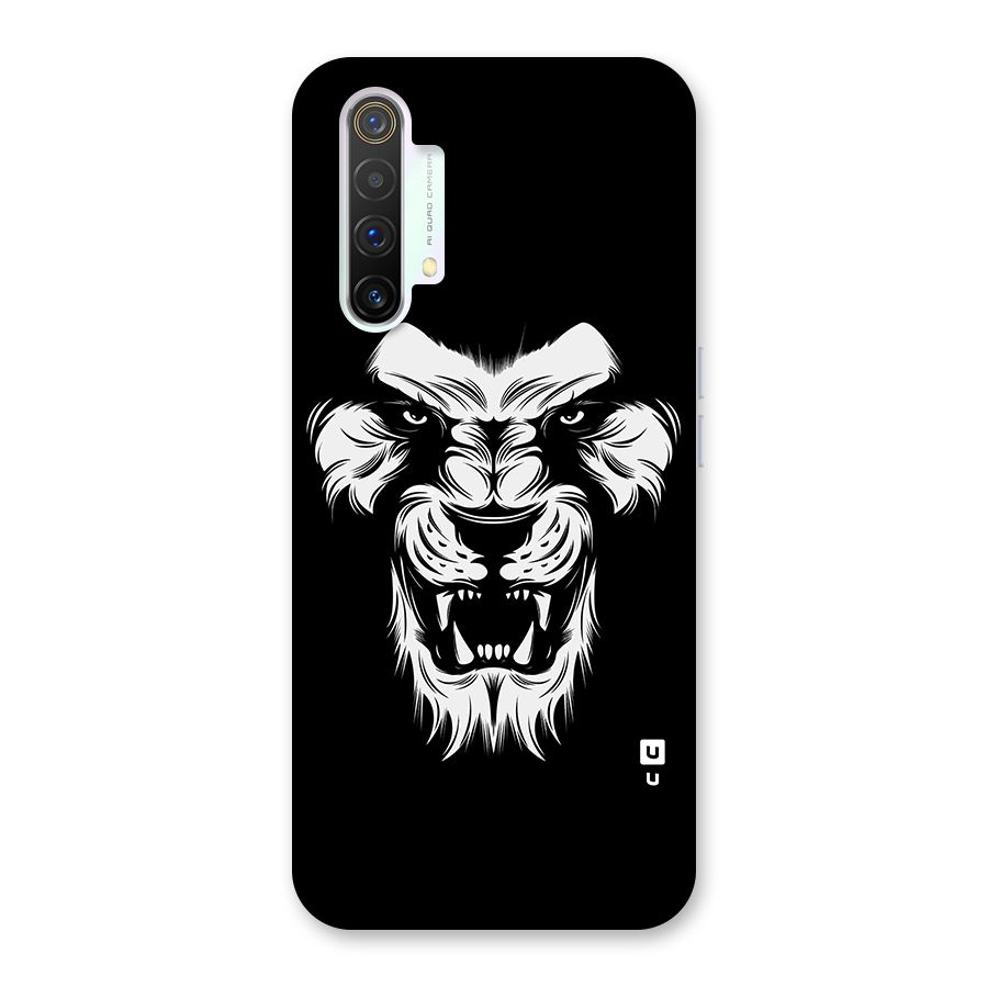 Fierce Lion Digital Art Back Case for Realme X3