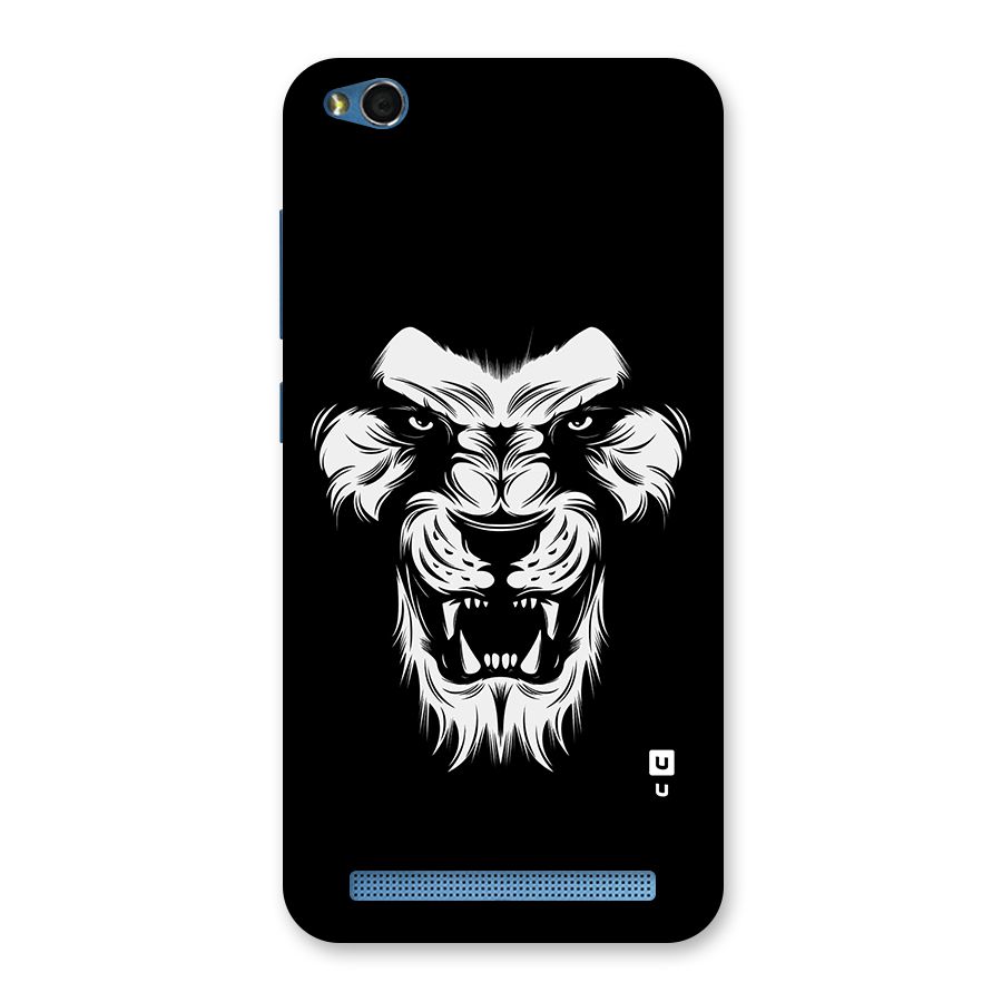 Fierce Lion Digital Art Back Case for Redmi 5A