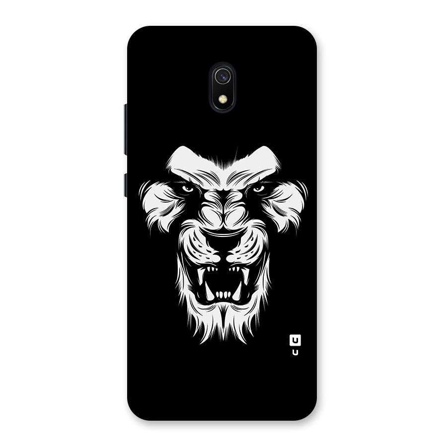 Fierce Lion Digital Art Back Case for Redmi 8A