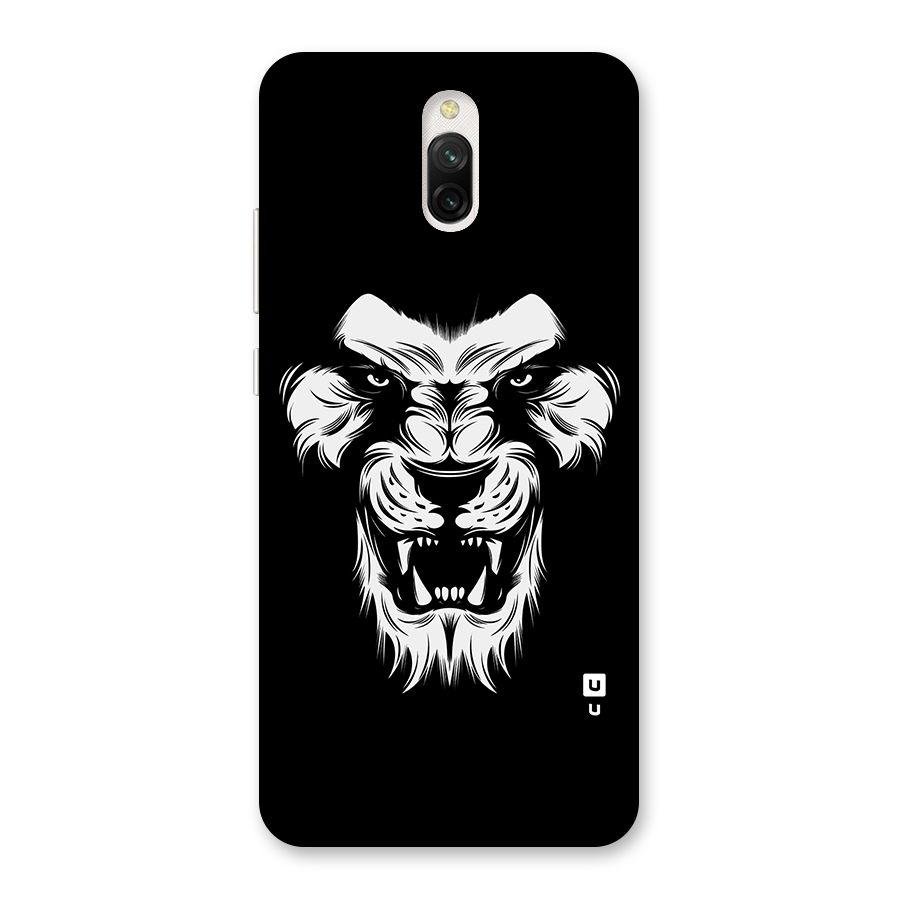 Fierce Lion Digital Art Back Case for Redmi 8A Dual