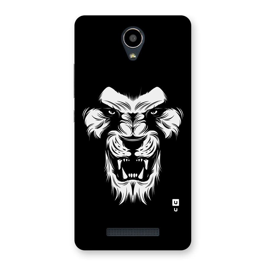 Fierce Lion Digital Art Back Case for Redmi Note 2