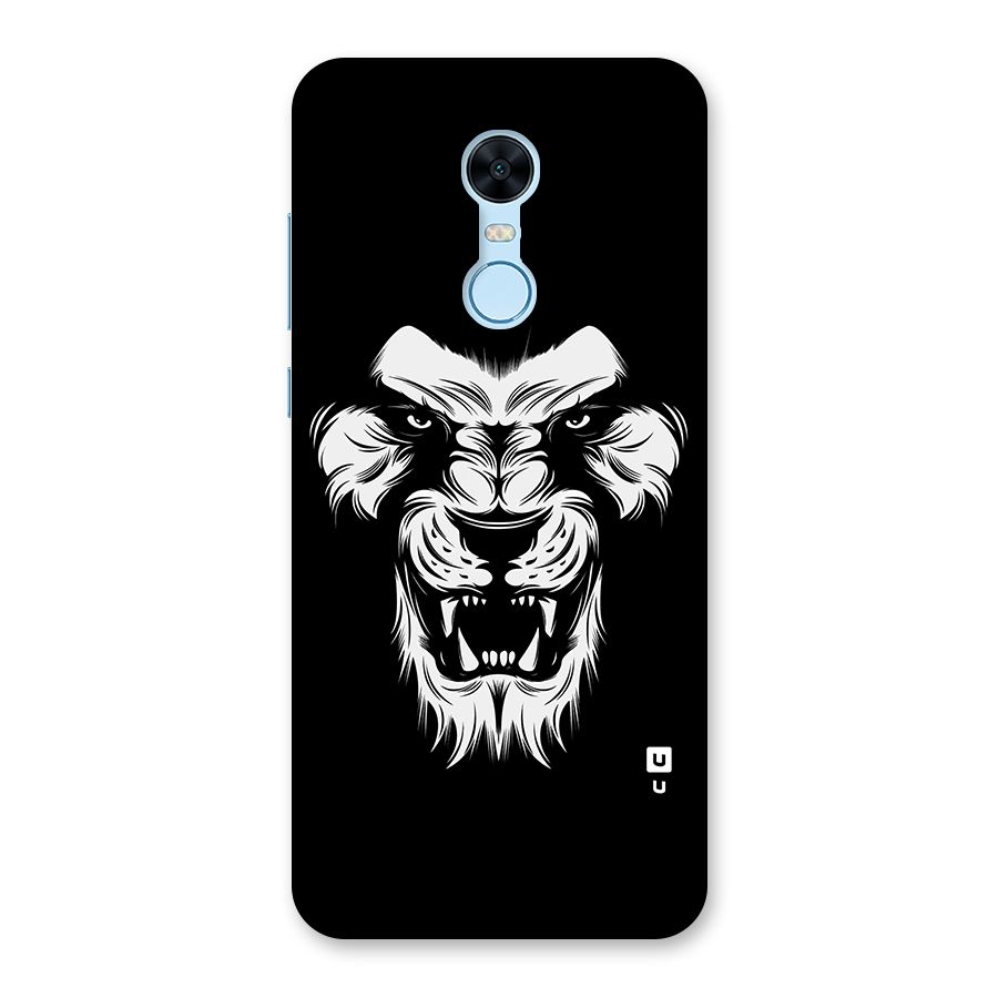 Fierce Lion Digital Art Back Case for Redmi Note 5