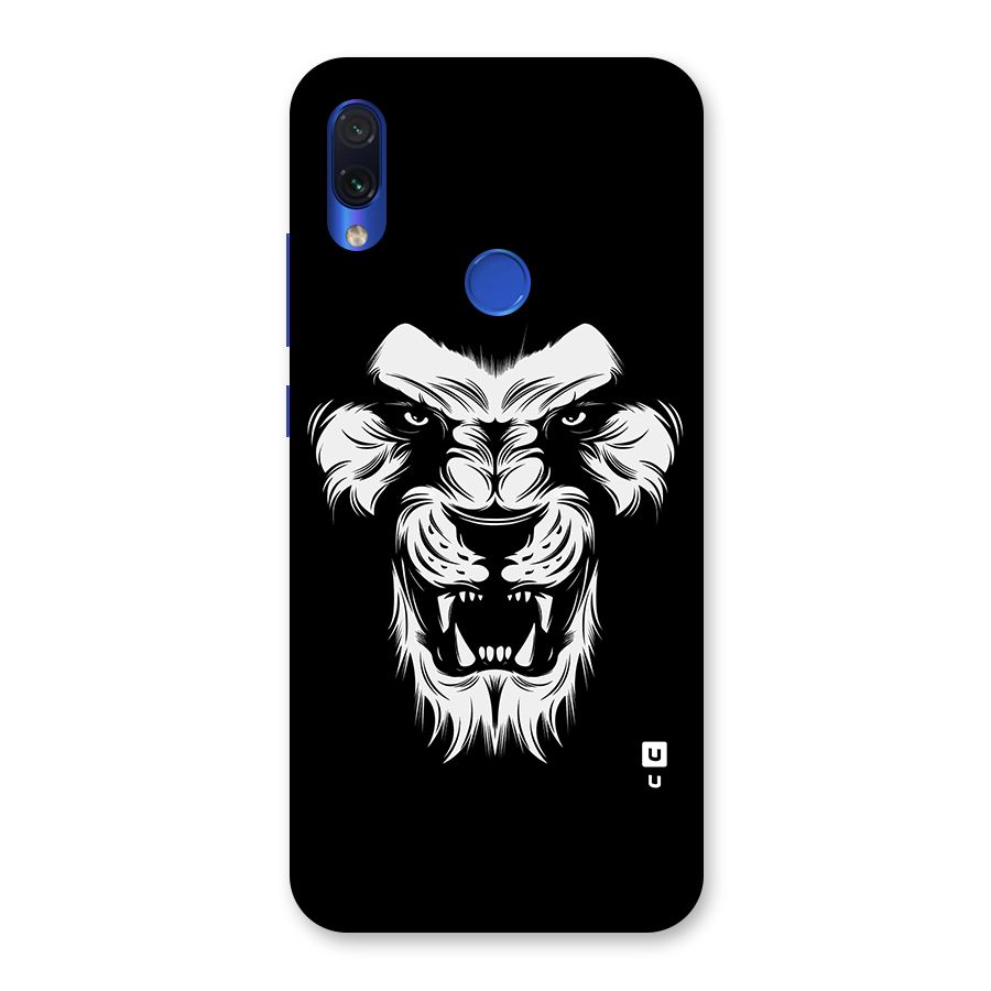 Fierce Lion Digital Art Back Case for Redmi Note 7