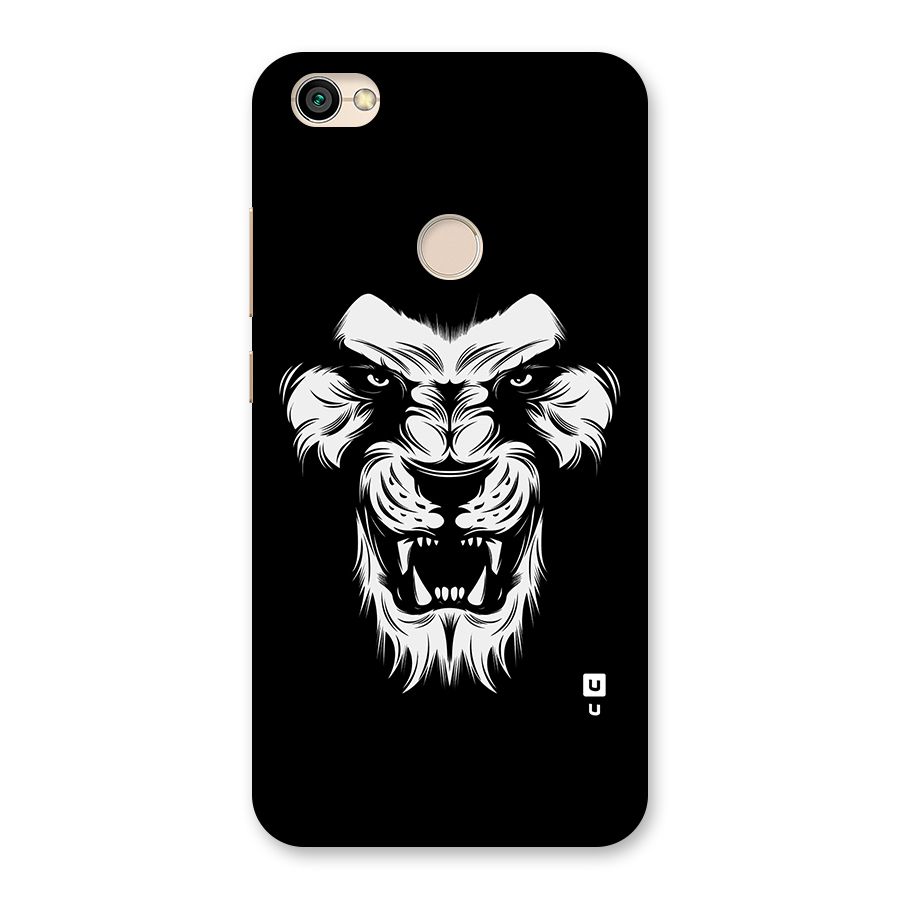 Fierce Lion Digital Art Back Case for Redmi Y1 2017