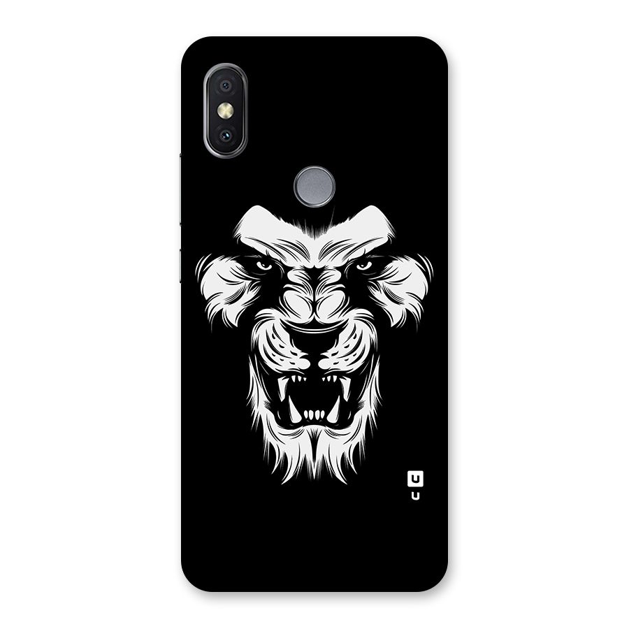 Fierce Lion Digital Art Back Case for Redmi Y2