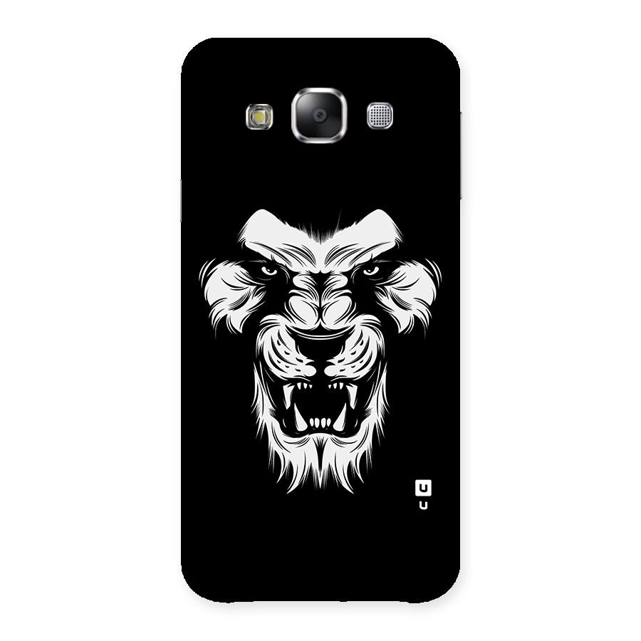 Fierce Lion Digital Art Back Case for Samsung Galaxy E5