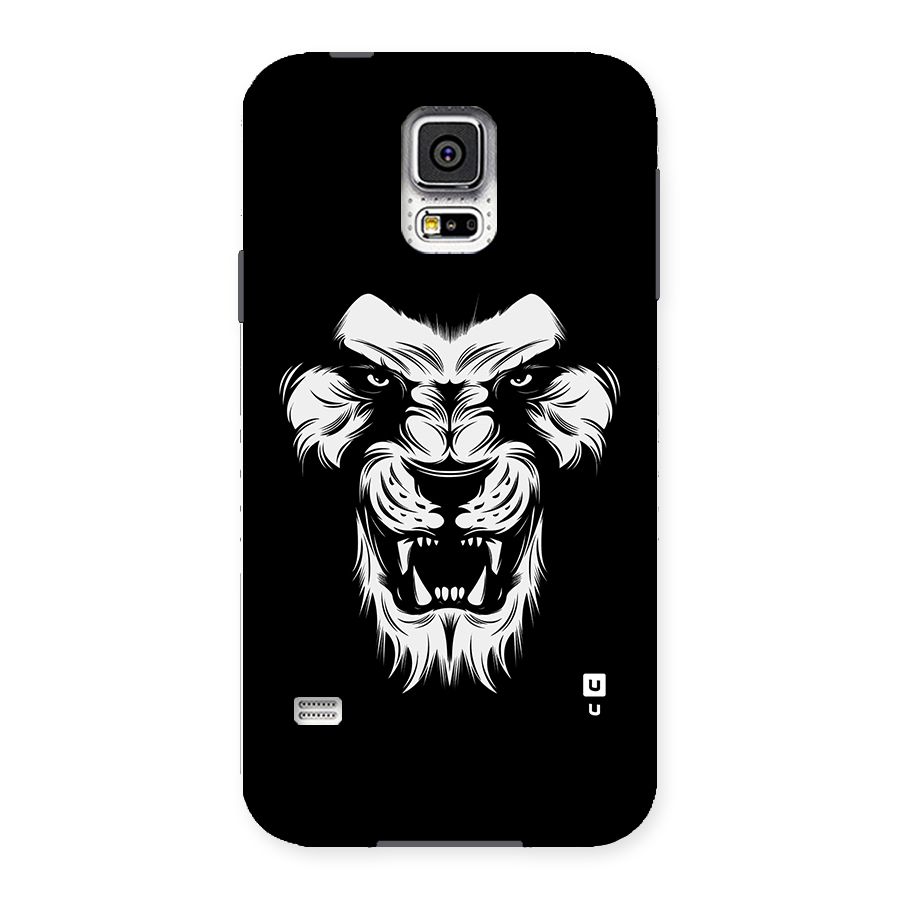 Fierce Lion Digital Art Back Case for Samsung Galaxy S5
