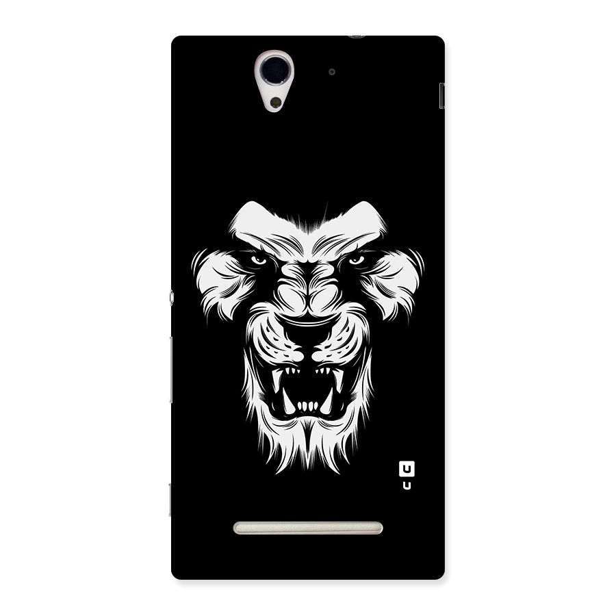Fierce Lion Digital Art Back Case for Sony Xperia C3