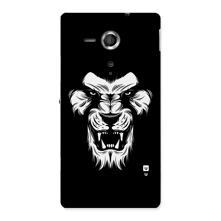 Fierce Lion Digital Art Back Case for Sony Xperia SP