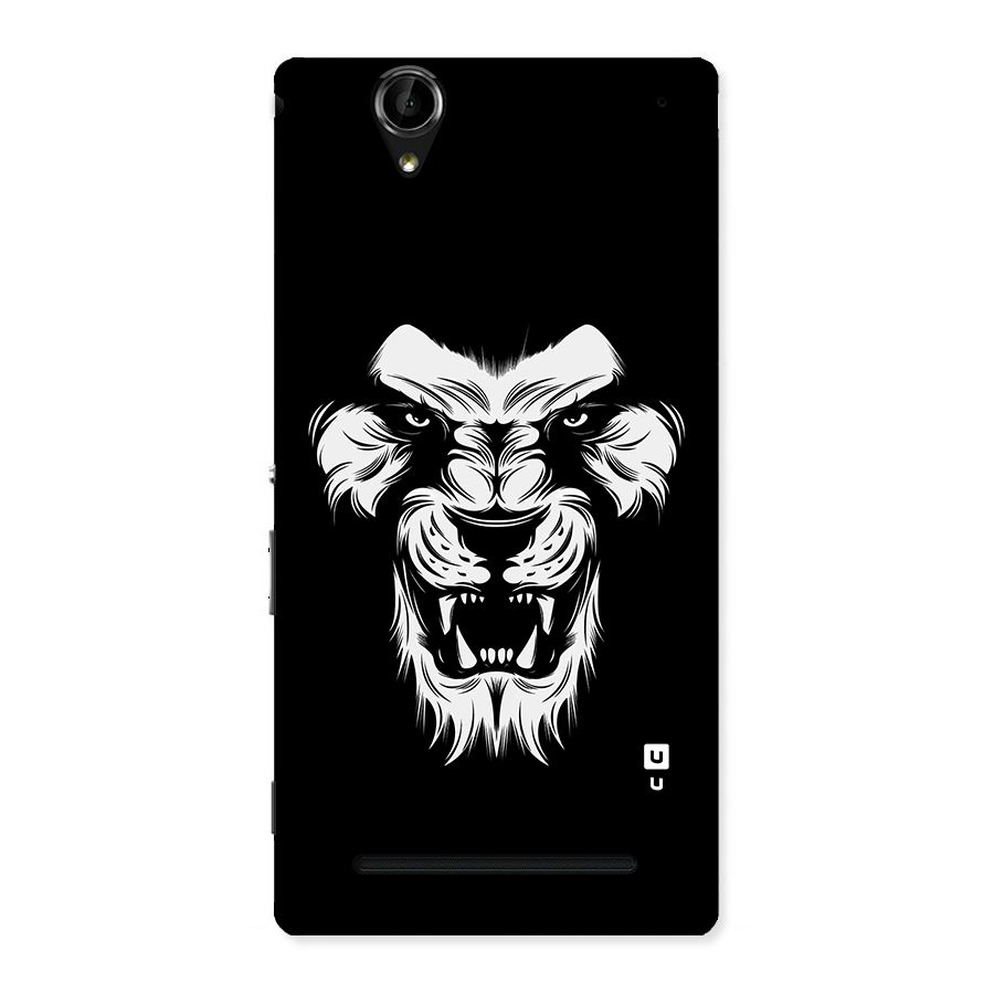Fierce Lion Digital Art Back Case for Sony Xperia T2