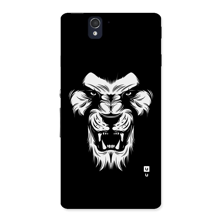 Fierce Lion Digital Art Back Case for Sony Xperia Z