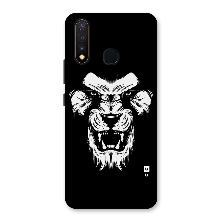Fierce Lion Digital Art Back Case for Vivo U20