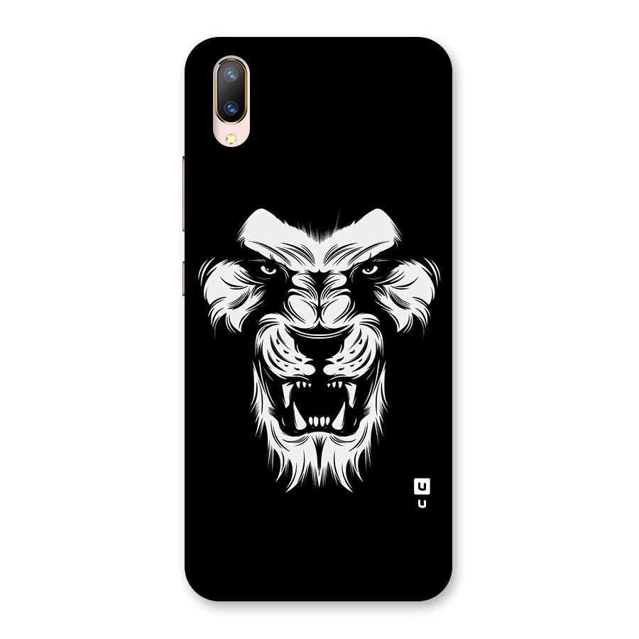 Fierce Lion Digital Art Back Case for Vivo V11 Pro