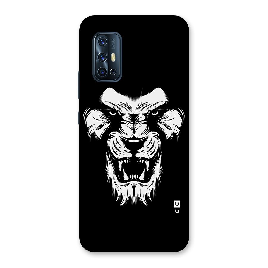Fierce Lion Digital Art Back Case for Vivo V17