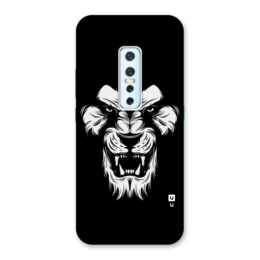Fierce Lion Digital Art Back Case for Vivo V17 Pro