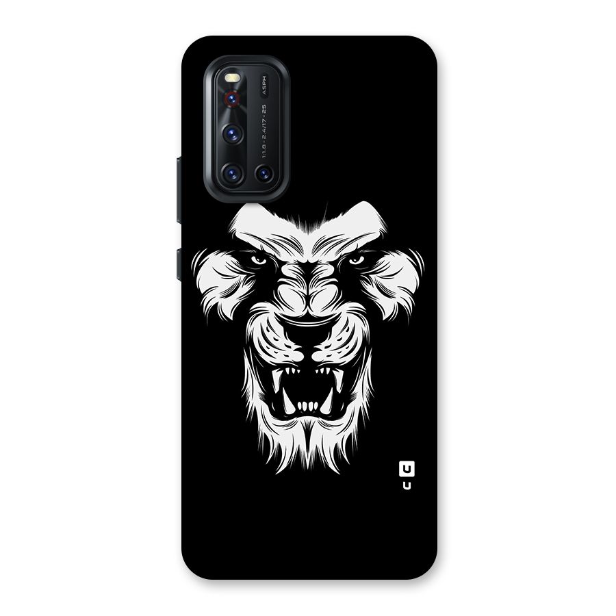 Fierce Lion Digital Art Back Case for Vivo V19