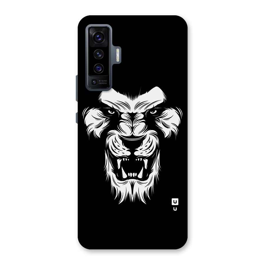 Fierce Lion Digital Art Back Case for Vivo X50