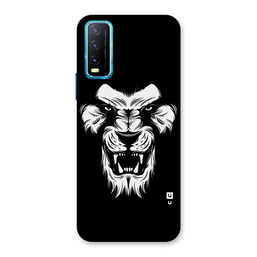 Fierce Lion Digital Art Back Case for Vivo Y20A