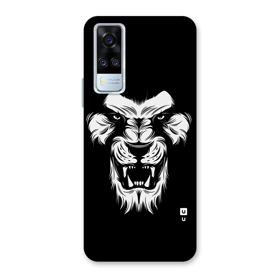 Fierce Lion Digital Art Back Case for Vivo Y31