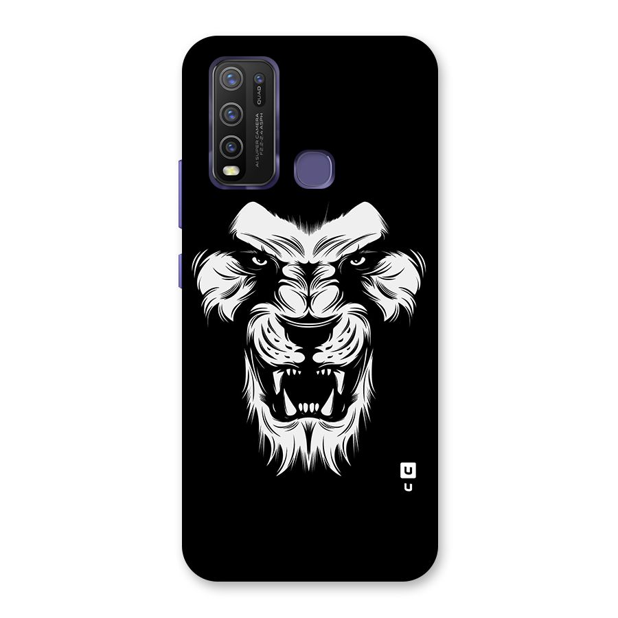 Fierce Lion Digital Art Back Case for Vivo Y50