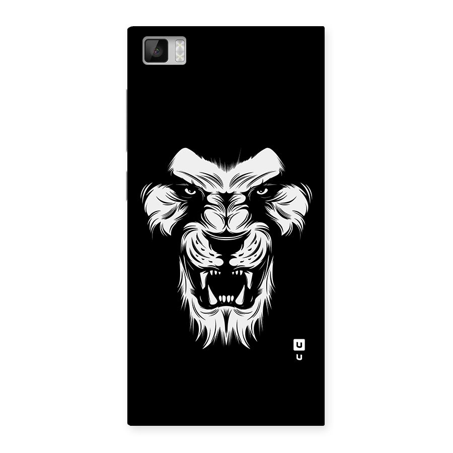 Fierce Lion Digital Art Back Case for Xiaomi Mi3