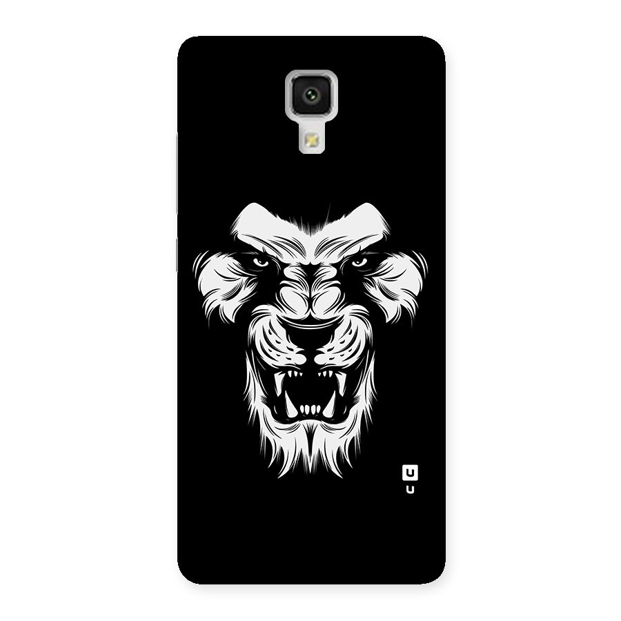 Fierce Lion Digital Art Back Case for Xiaomi Mi 4