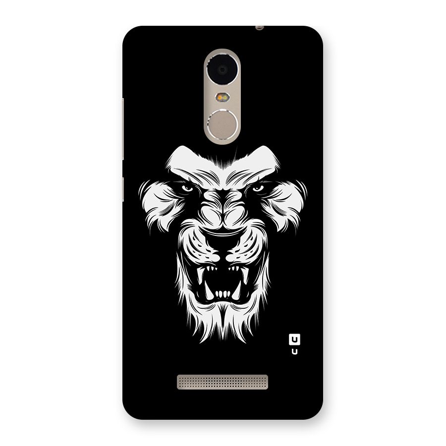 Fierce Lion Digital Art Back Case for Xiaomi Redmi Note 3